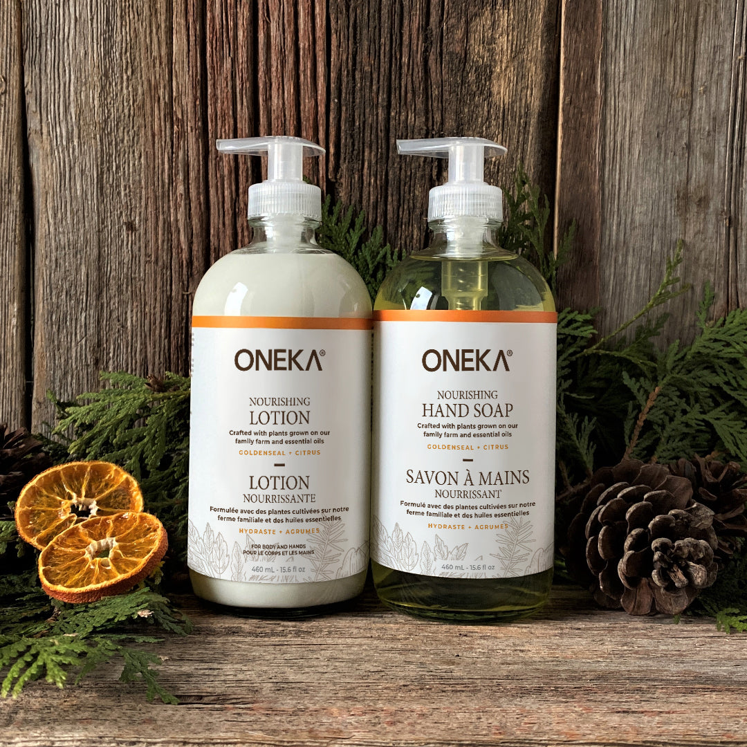 Goldenseal &amp; Citrus Lotion and Hand soap Duo